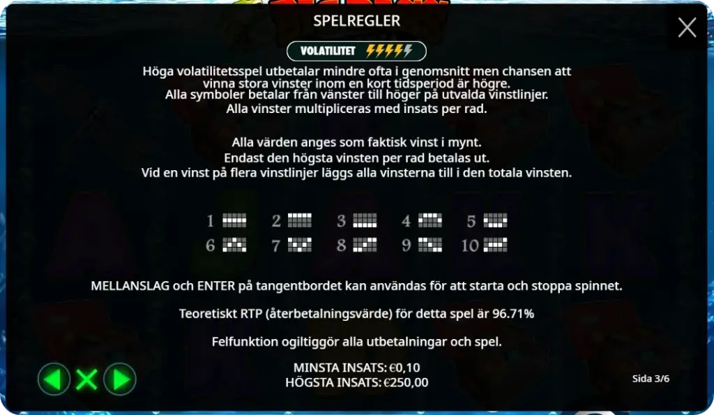 Big Bass Bonanza regler och volatilitet